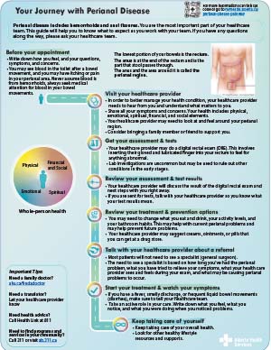 Perianal disease pathway map